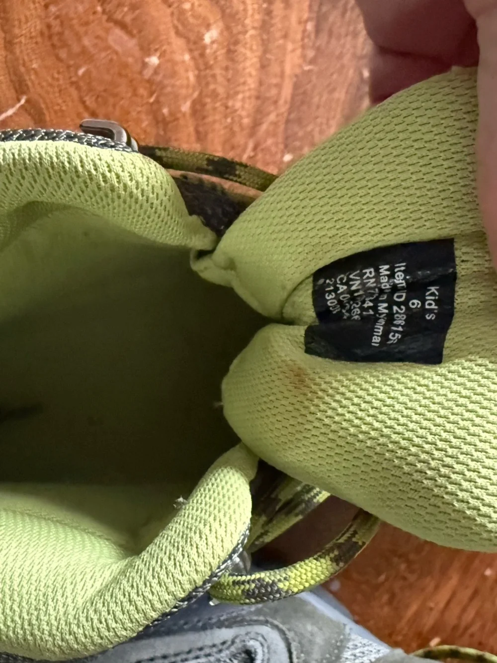 Youth L.L. Bean hiking boots